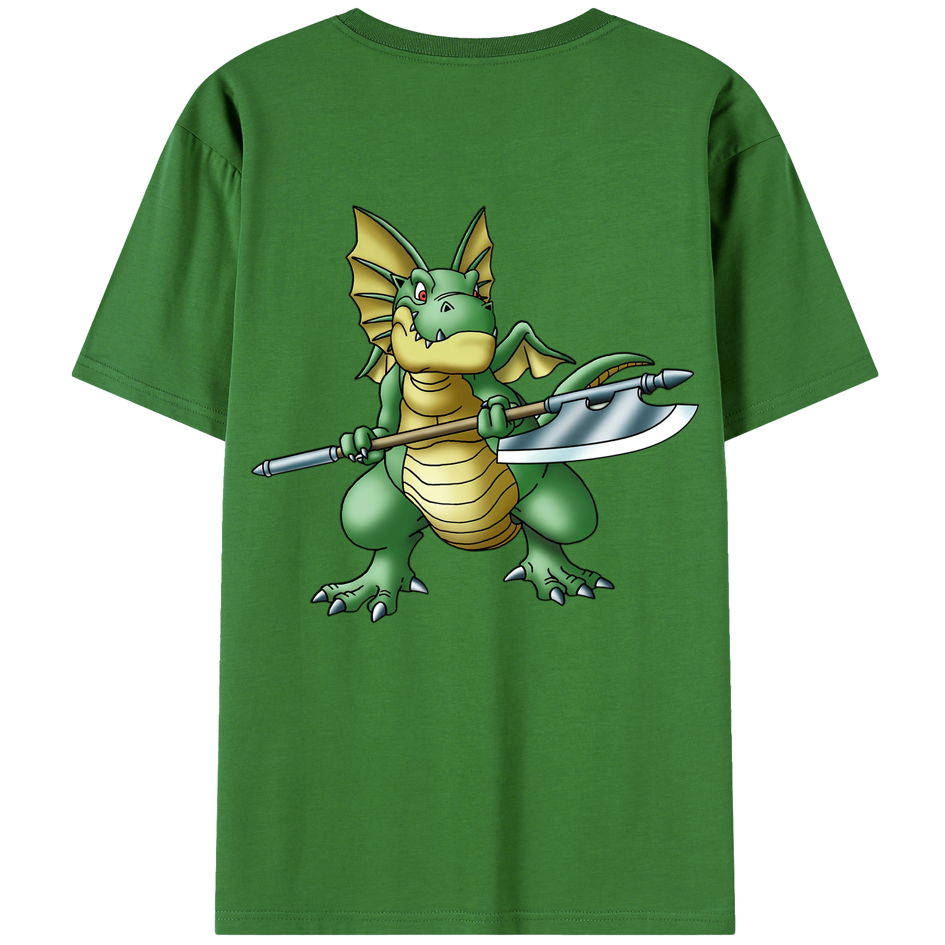 （画像用） ドラゴンクエスト Doragon Kuesuto Dragon Quest レディース半袖Tシャツ(バックプリント)